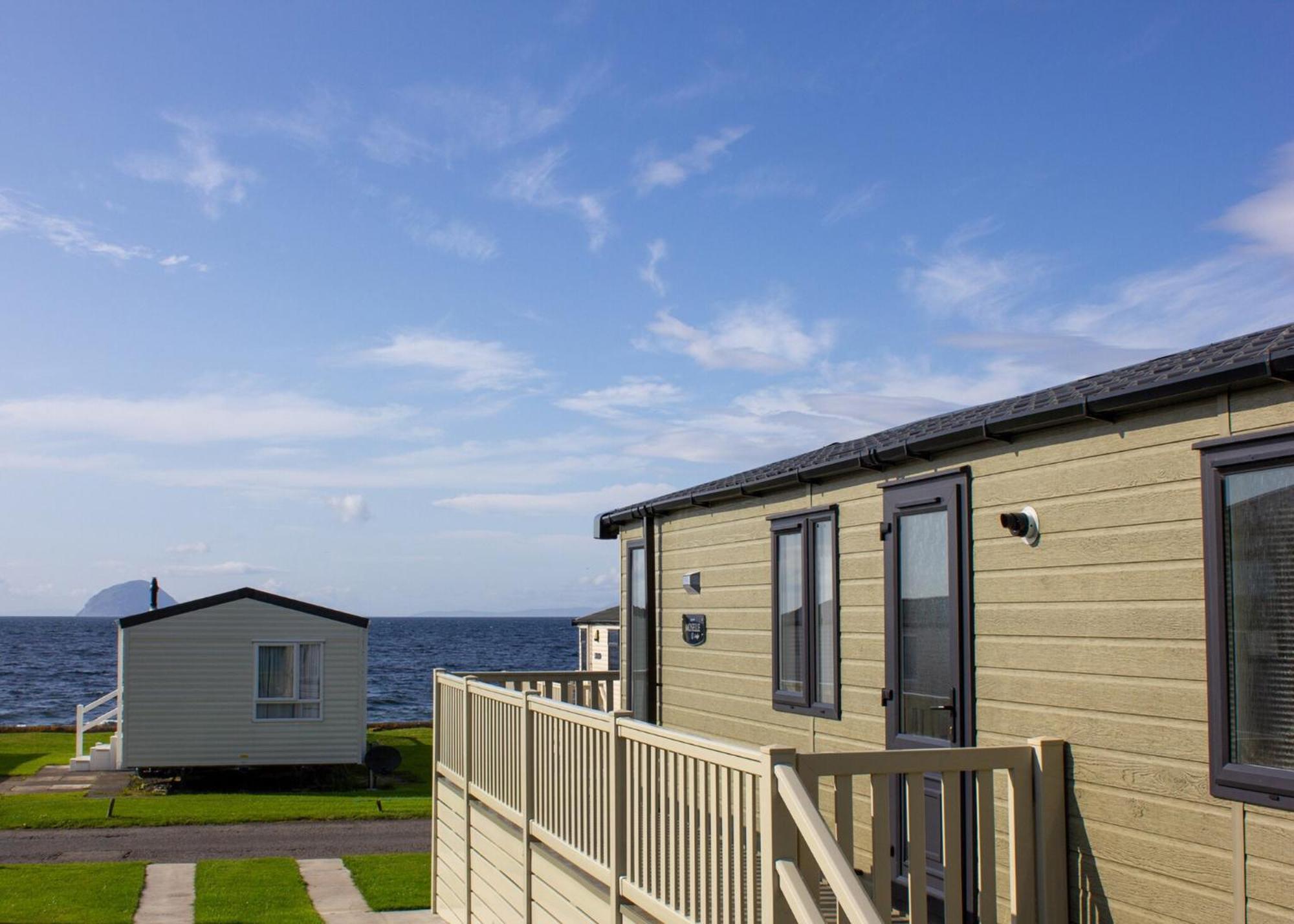 Bennane Shore Holiday Park Lendalfoot Bilik gambar